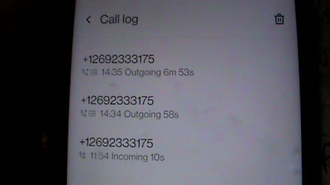 Returning Call From (269) 233-3175 About Alleged Mailed Covid Tests: 1/17/23