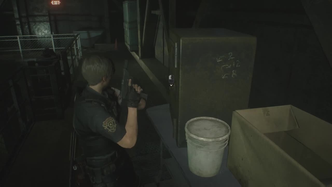 Resident Evil 2: Leon - Locker-Safe 07 Treatment Facility (Shotgun Stock)