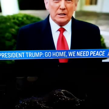 President Donald Trump telling the truth