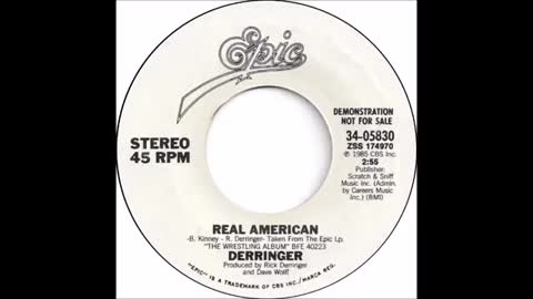 I Am A Real American ~ Derringer
