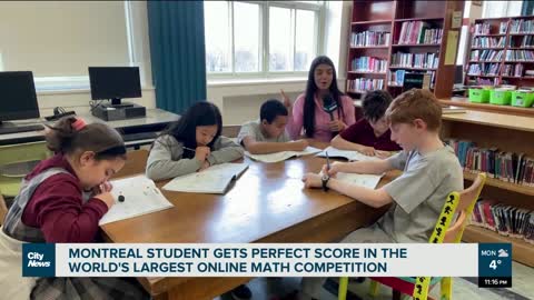 Montreal student aces the world's largest online math competition