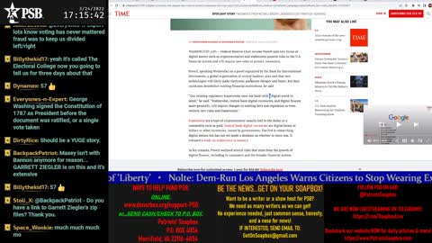 2022-03-24 17:00 EDT - Freedom Rings: with Pamphlet Anon