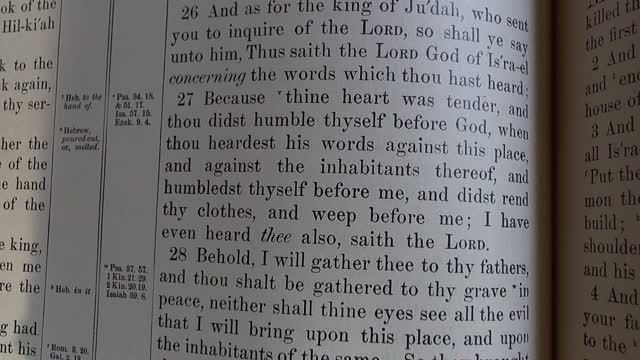Josiah finally refers to the instructions