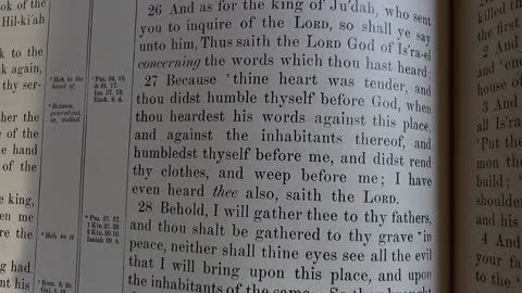 Josiah finally refers to the instructions