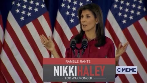 KI: "Sometimes, the world needs a whore" - Nikki Haley