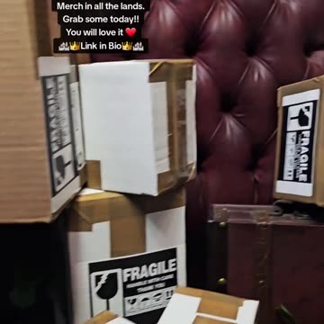 👑ARMORED KINGDOM MERCH ORDERS HEADED OUT👑 LINK IN DESCRIPTION