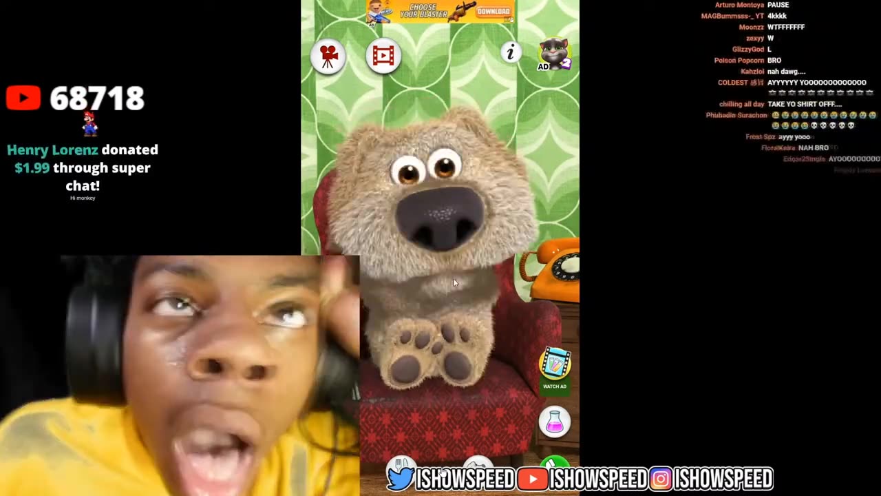 try not to laugh Ishowspeed
