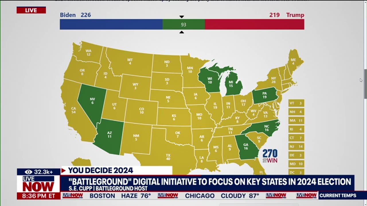 SE Cupp new show _Battleground_ to focus on key states in 2024 election _ LiveNOW from FOX