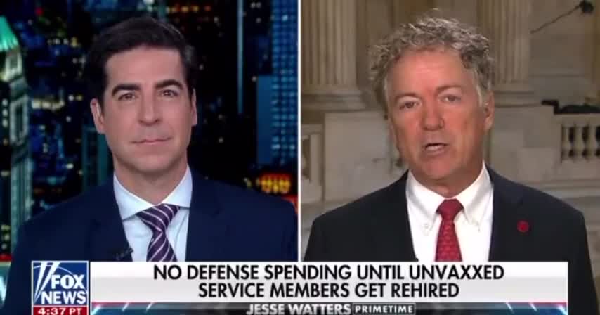 Rand Paul on Fauci: We've Got Him Red-Handed, and He Won't Get Away