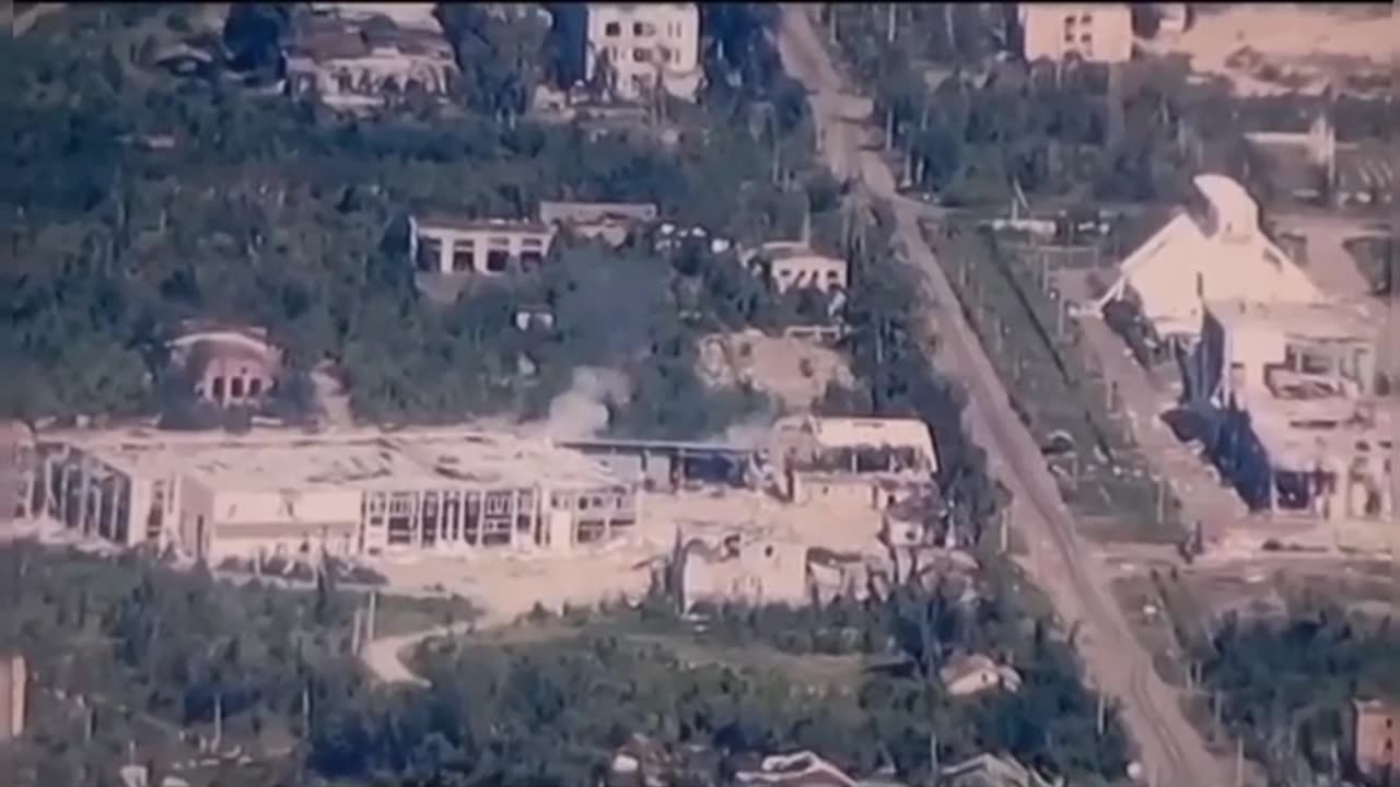 The work of self-propelled guns M-109 on an enemy tank from the 17th separate tank brigade