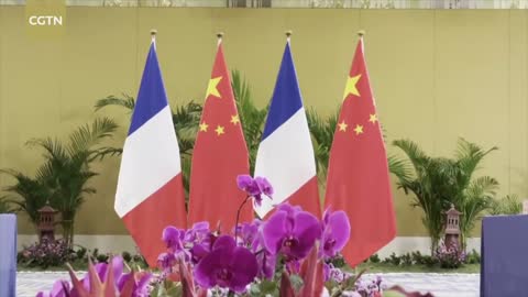 Chinese President Xi Jinping to meet French President Emmanuel Macron