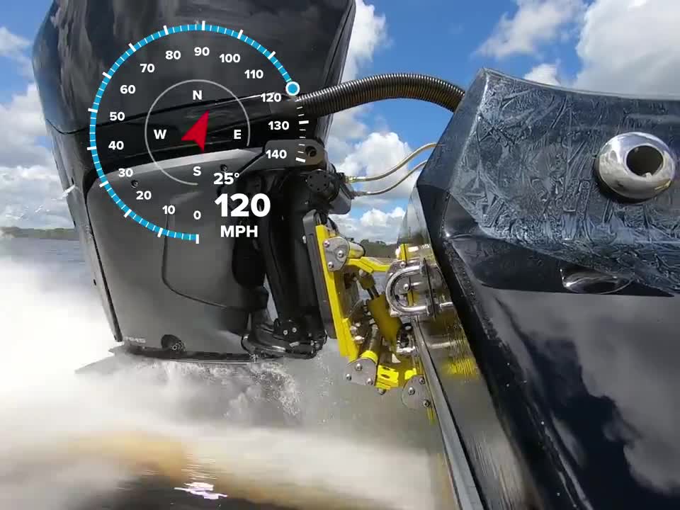 Liberator Mercury Racing 450R Fast Tunnel Boat