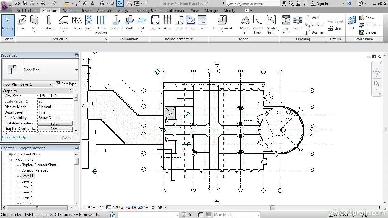 Revit Structural Modelling - Part 01