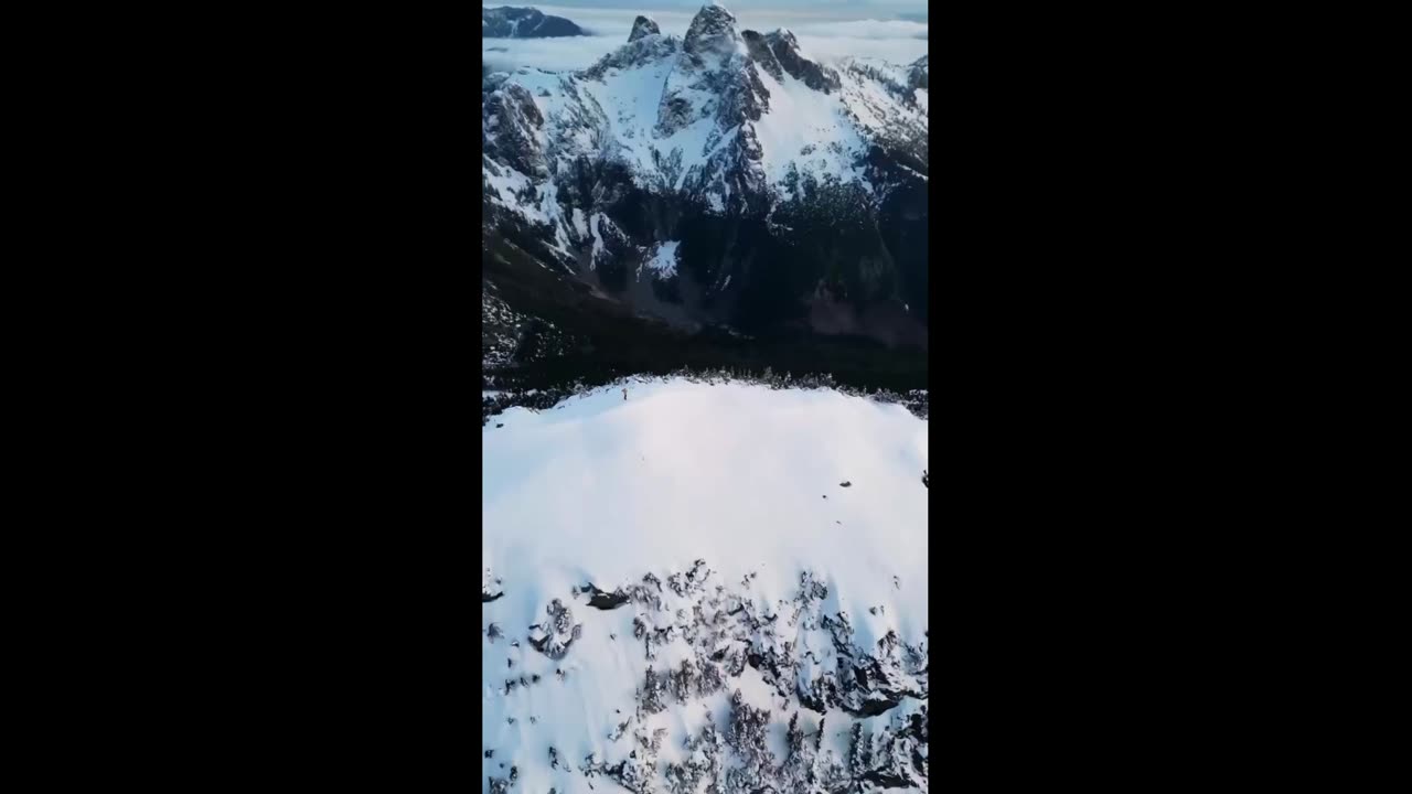 Charm of snow-capped mountains!