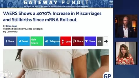 VAERS Shows 4070% Increase In Miscarriages And Stillbirths Since mRNA Release