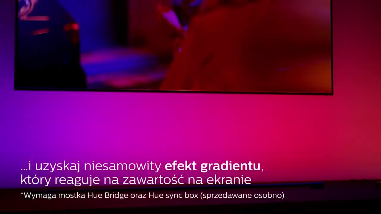 Philips Hue Tuba LED Play - Zgraj ?wiat?o z filmem, gr? i muzyk?