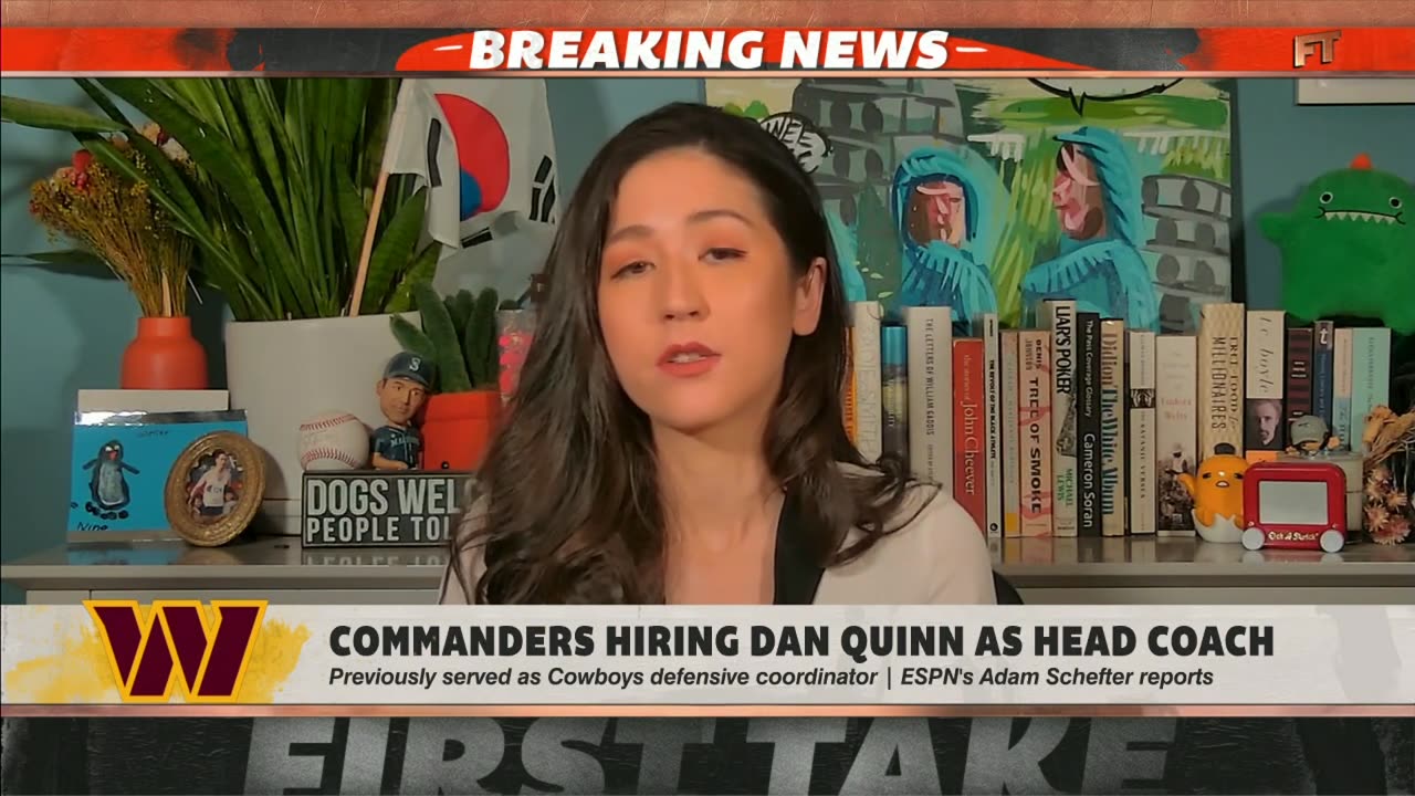 🚨 BREAKING NEWS! 🚨 Stephen A.’s thoughts on Commanders hiring Dan Quinn! First Take