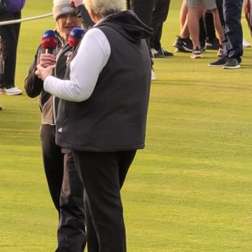 Laura Davies interview at St. Andrews
