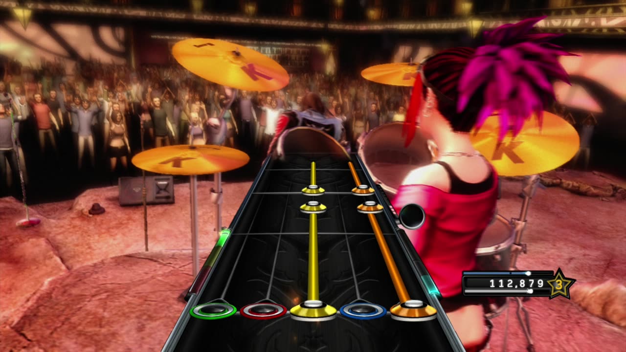 [XBOX360] Guitar Hero WOR Pour Some Sugar On Me #guitarhero #xbox #nedeulers