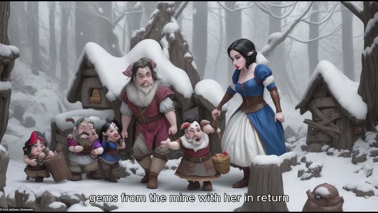 Snow White and the Friendly Forest Animals