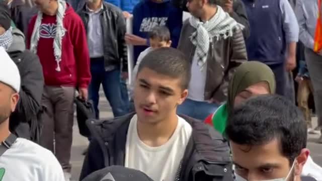 The United States opposes the street protests