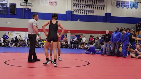 Jesse's 3rd match - Folsom Jailhouse Duals