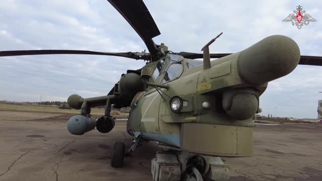 Mi-28N attack helicopters destroy AFU / NAZI strongpoints and hardware