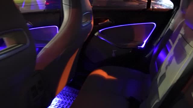 Mercedes CLA250 2014 Led installation