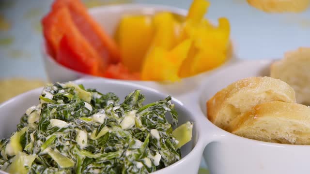 Savory spinach dip recipe