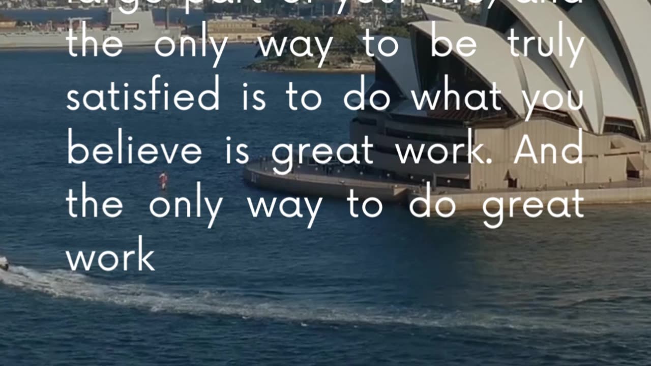 Inspiration from the legendary Steve Jobs.