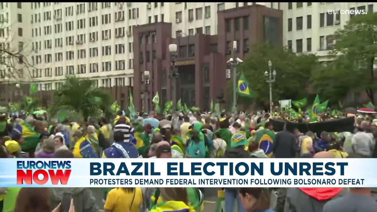 Brazil: Jair Bolsonaro reportedly concedes election defeat amid severe unrest