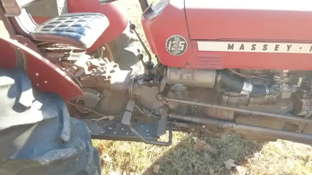 Replacing the gas tank on my Massey Ferguson 135 & my Horrible Fright generator in the process Pt. 3