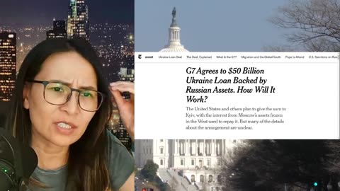 G7 USING FROZEN RUSSIAN ASSET INTEREST TO FUND UKRAINE WAR