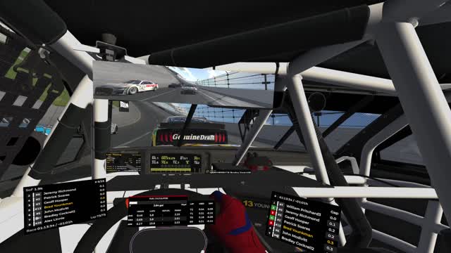 Win at Talladega iRacing NASCAR Class A Open Pimax 8KX