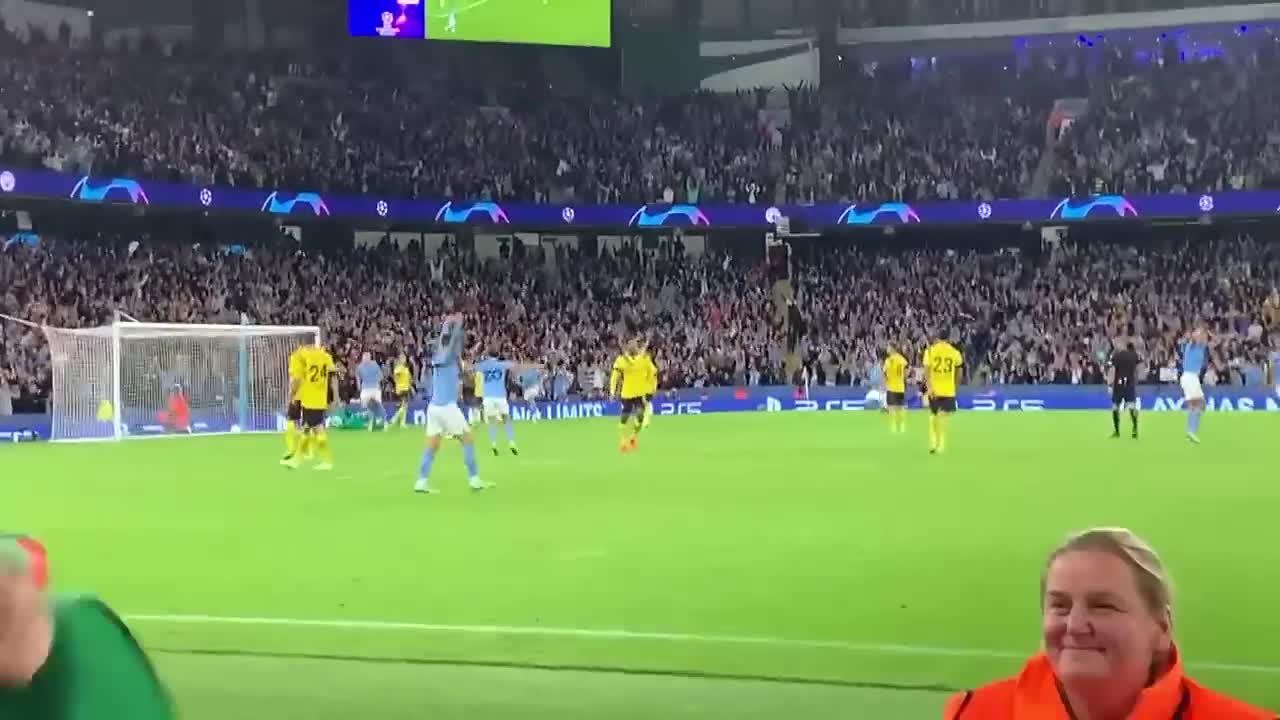 Unseen Angle of Haaland Crazy Goal vs BVB