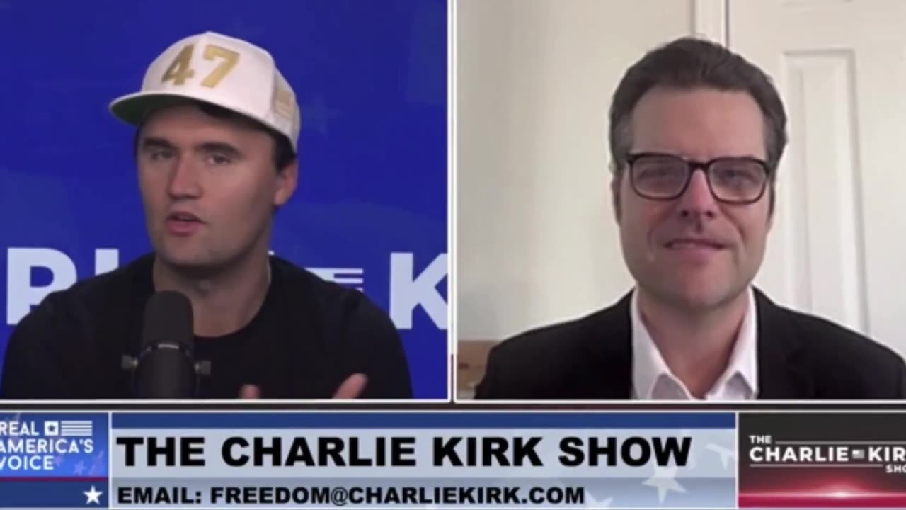 Matt Gaetz tells Charlie Kirk he does not plan to return to Congress: