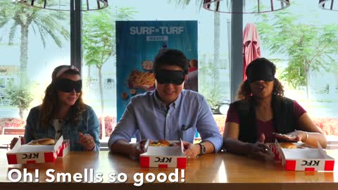 Blindfolded Taste Test The New KFC Surf N Turf Box Meal