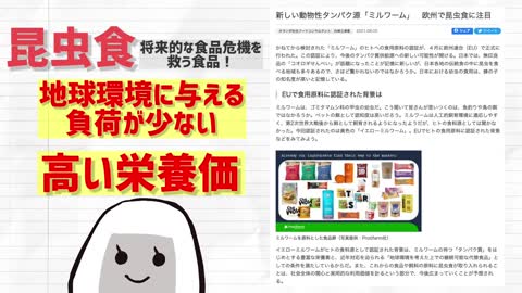 昆虫食を1分で解説！食品業界キーワードby日本食糧新聞