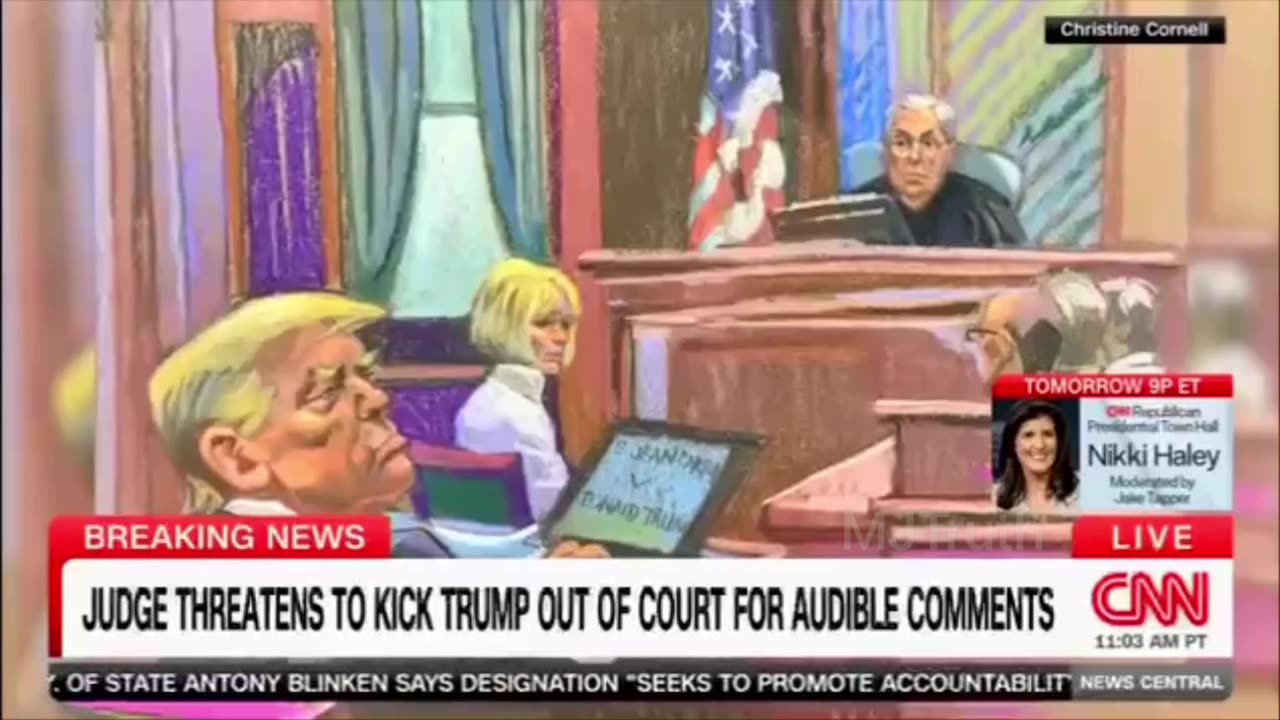 Trumps Judge Threatens to throw him out and Trump responds “I would love that” 🍿