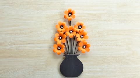 Easy paper flower idea