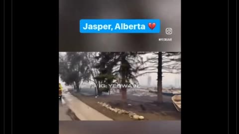 Devastating #JasperWildfire #jasper #fire #alberta