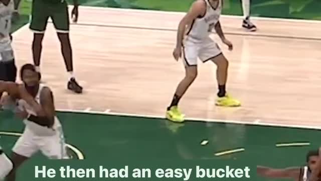 Giannis didn’t want to come out of the game