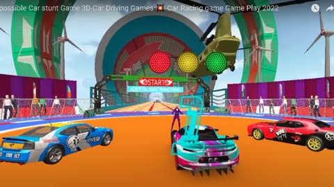 Impossible Car stunt Game 3D-Car Driving Games Car Racing game Game Play 2022