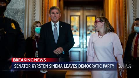 Sen. Kyrsten Sinema Leaves Democratic Party, Becomes Independent