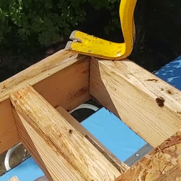 Seriously?! Horrible Construction - Not Even Nailed!