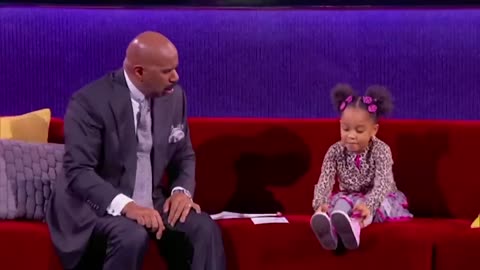 Steve Harvey Amazed by Internet Sensation Peyton's Reading Skills!