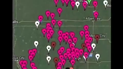 Someone attempted to map all the American Food Processing...