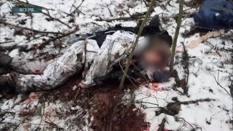 The FSB published footage of the destroyed Ukrainian saboteurs