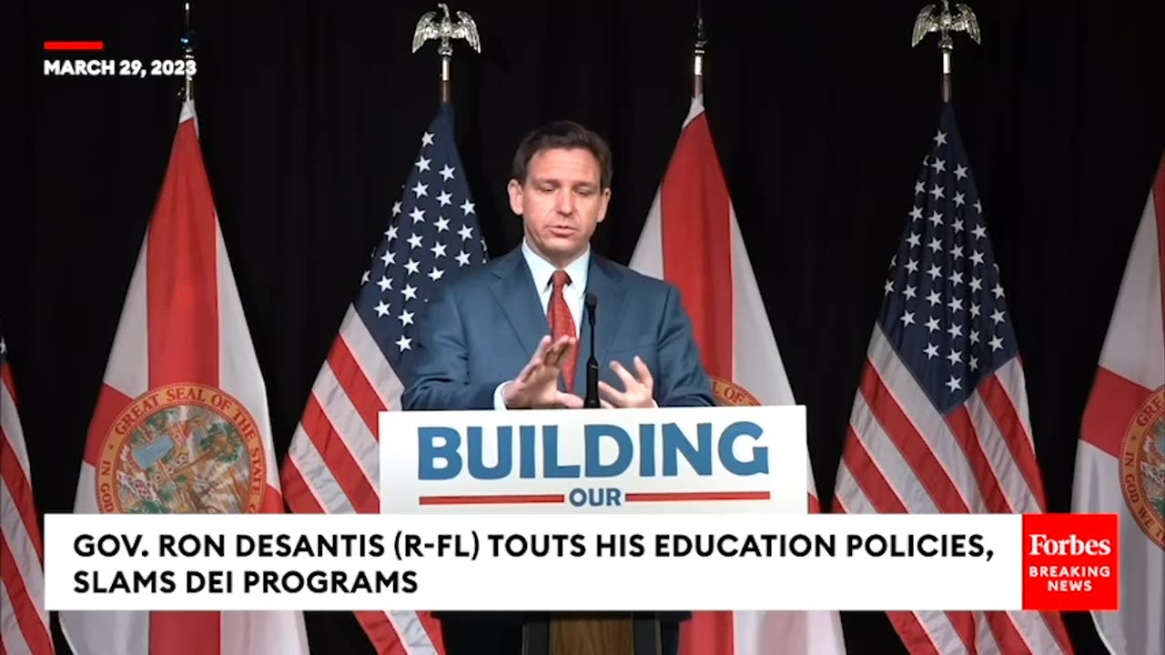 'We're Just Gonna Take It Out'- DeSantis Renews Pledge To Terminate DEI In Higher Education