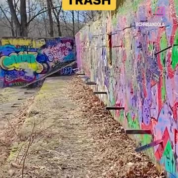 ON TOP AND INSIDE OLD TUNNEL